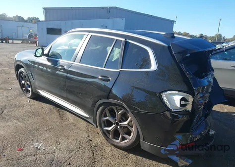 2024 BMW X3 xDrive30I из США, поврежденный, VIN 5UX53DP07R9U57826